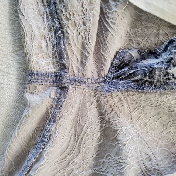 Cache Women Fashion Slim Fit Skinny Embroidered Jeans Size 6 - Picture 5 of 9